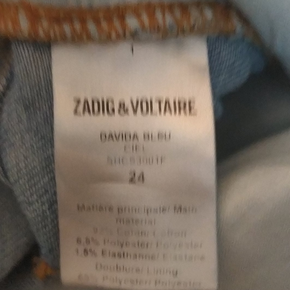 Zadig denim jeans - Picture 4 of 4